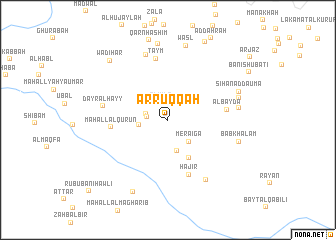 map of Ar Ruqqah