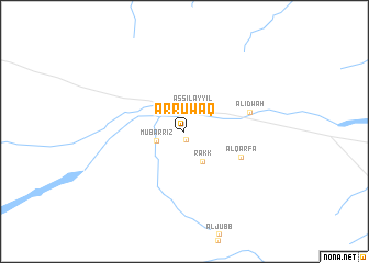 map of Ar Ruwāq