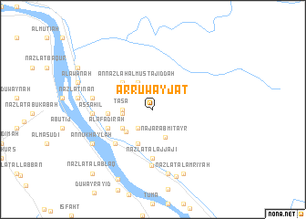 map of Ar Ruwayjāt