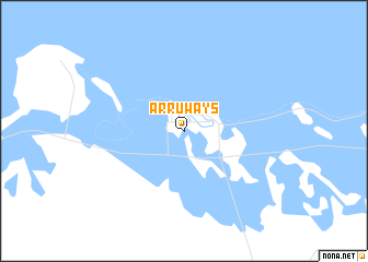 map of Ar Ruways