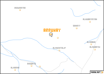 map of Ar Ruway‘