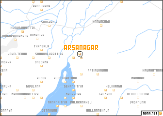 map of Arsanagar