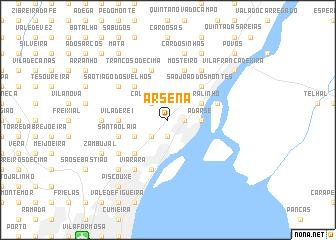 map of Arsena