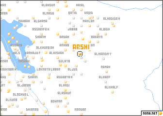 map of ‘Arshī