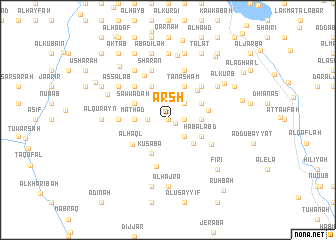 map of ‘Arsh