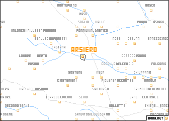 map of Arsiero