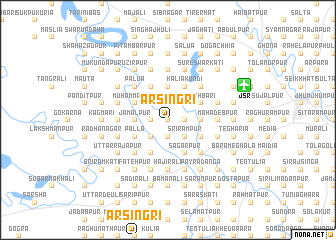 map of Ārsingri