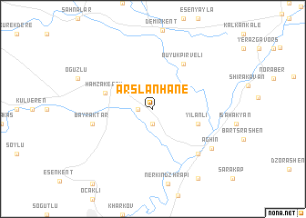 map of Arslanhane