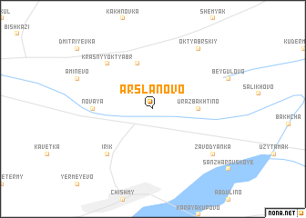 map of Arslanovo