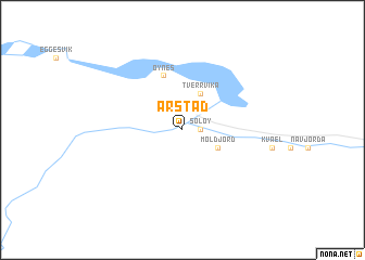 map of Arstad