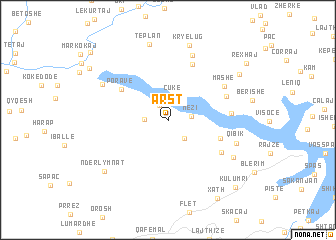 map of Arst