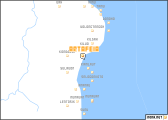 map of Artafeia