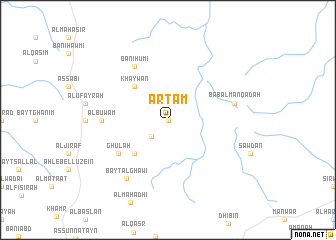 map of ‘Artām