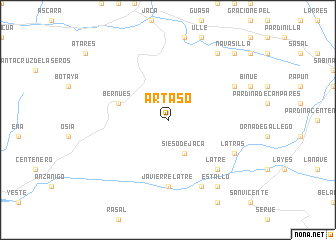 map of Artaso