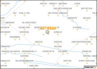 map of Artasuv