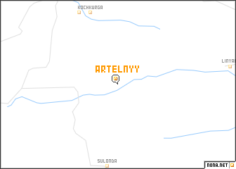 map of (( Artel\