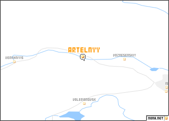 map of Artel\