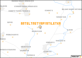 map of Artel\