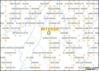 map of Artemisa