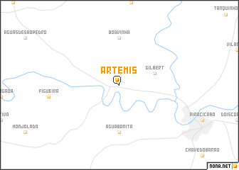 map of Artemis