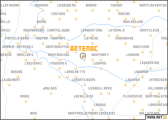 map of Artenac