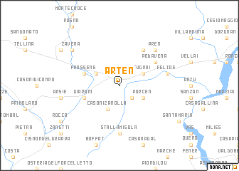 map of Arten