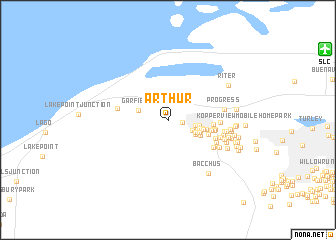 map of Arthur