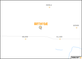 map of Arthyde