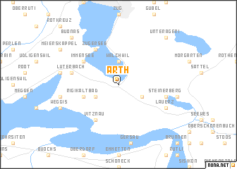 map of Arth