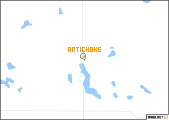 map of Artichoke