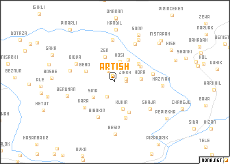 map of Artish