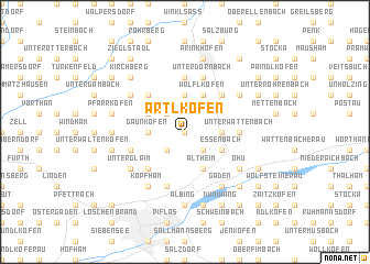 map of Artlkofen