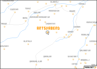 map of Artsvaberd