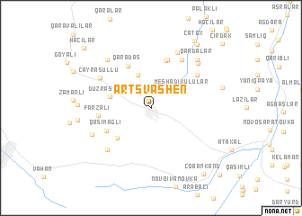 map of Artsvashen