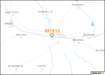 map of Artsyz