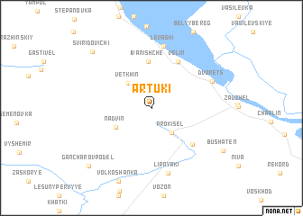 map of Artuki