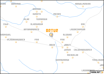 map of Artur