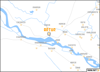 map of Artur