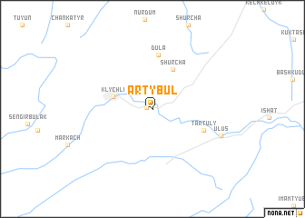 map of Artybul