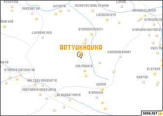 map of Artyukhovka