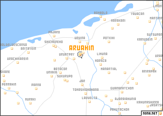 map of Arúahin