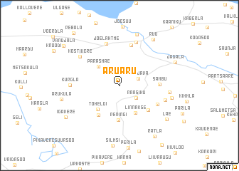 map of Aruaru