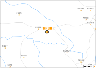 map of Arua