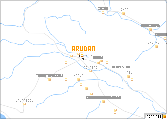 map of Arūdān