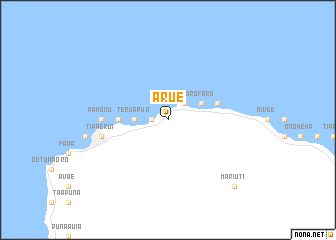 map of Arue