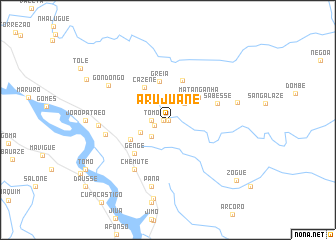 map of Arujuane