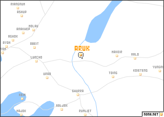 map of Aruk