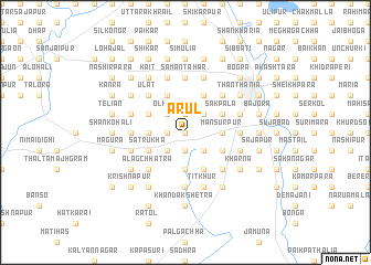 map of Arul