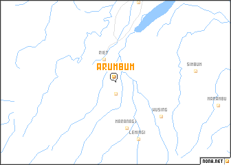map of Arumbum