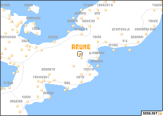 map of Arume